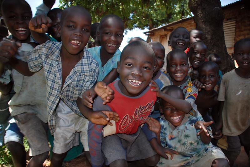 Enfants qui sourient